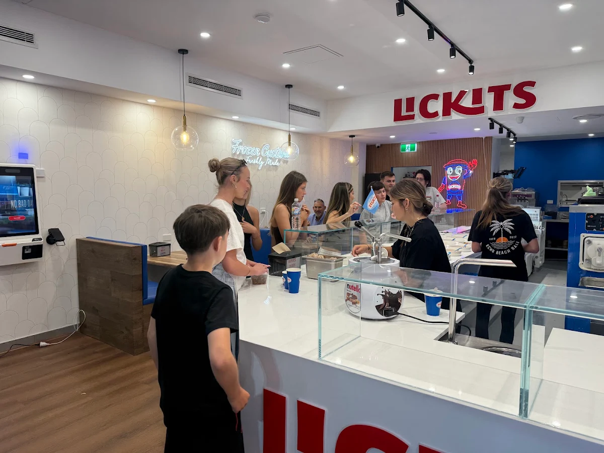 Vibe, Lickits Frozen Custard, Dessert & Gelato Bar