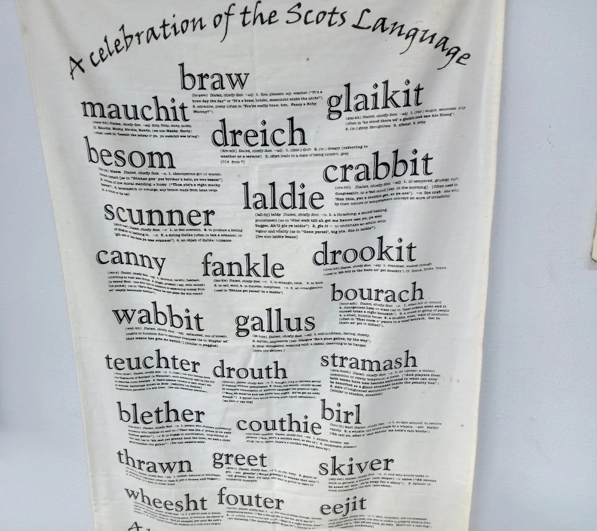 Menu, Grand Boulevard Cafe