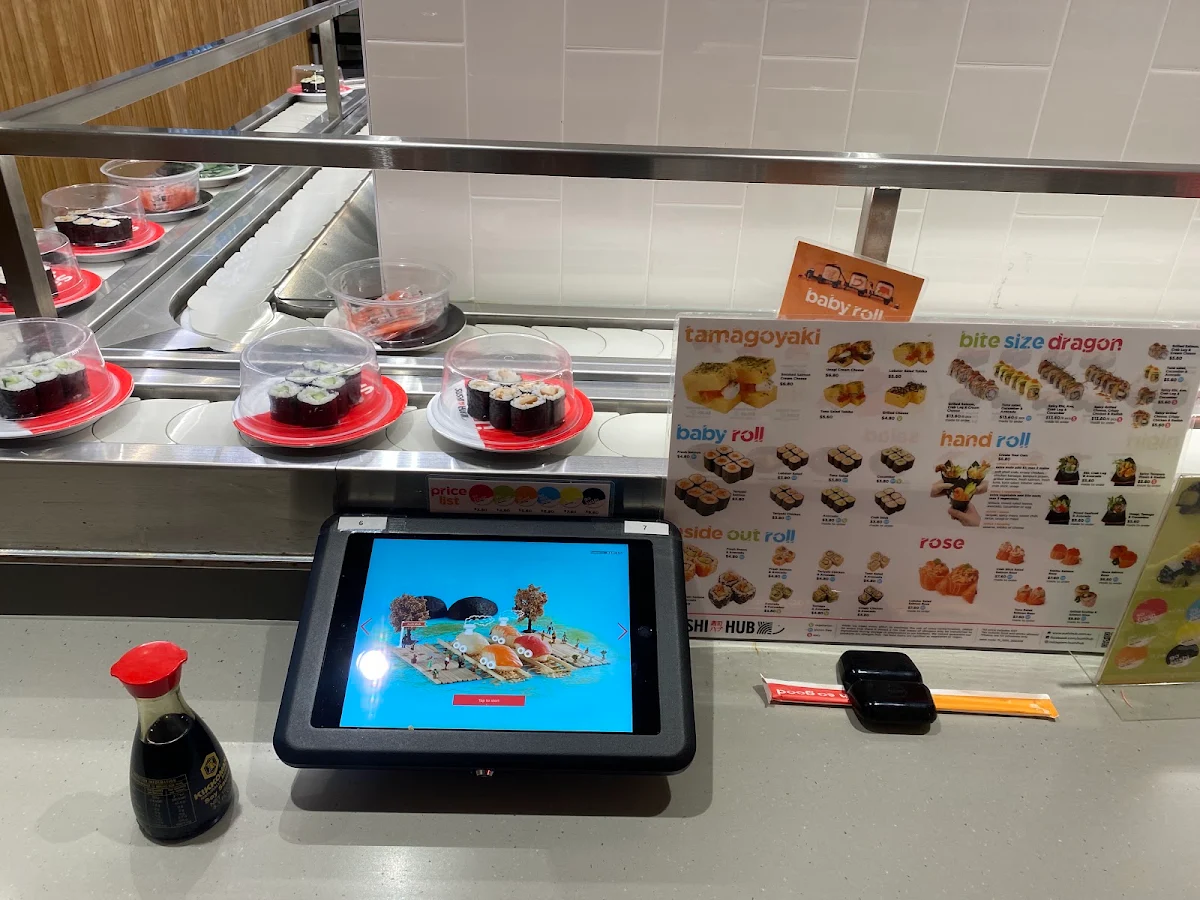 Menu, Sushi Hub Toowong