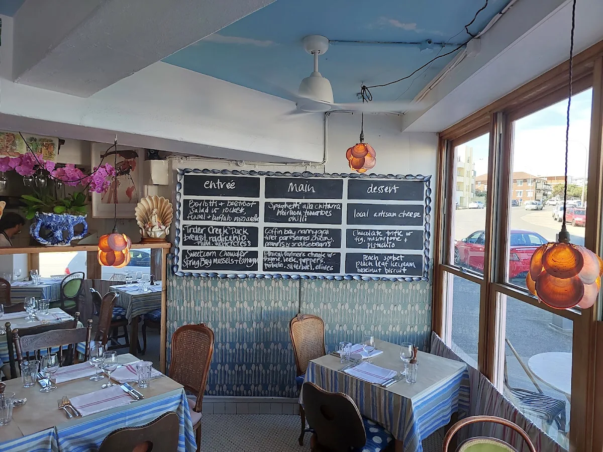 Menu, Sean's
