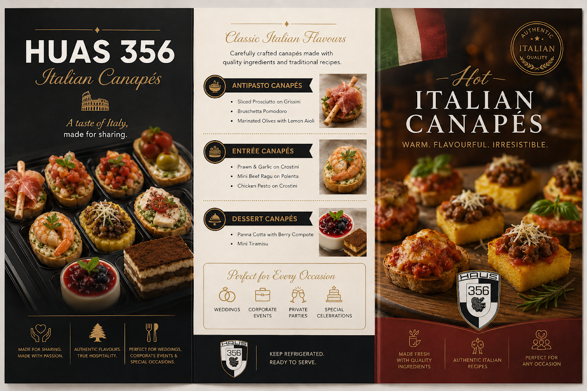 Menu, Haus 356 cafe, Restaurant