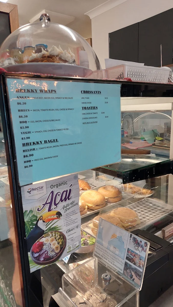 Menu, Shorties Espresso Bar