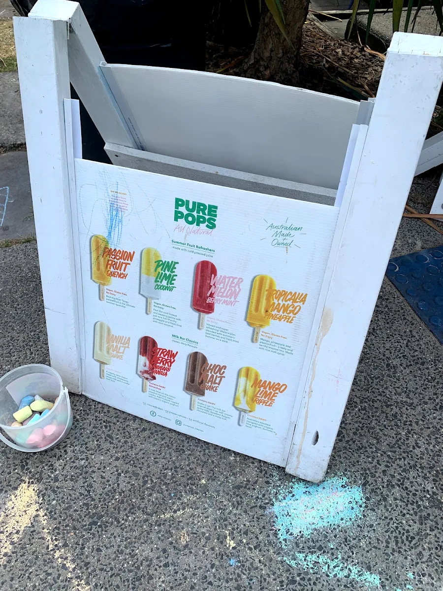 Menu, The Top Shop