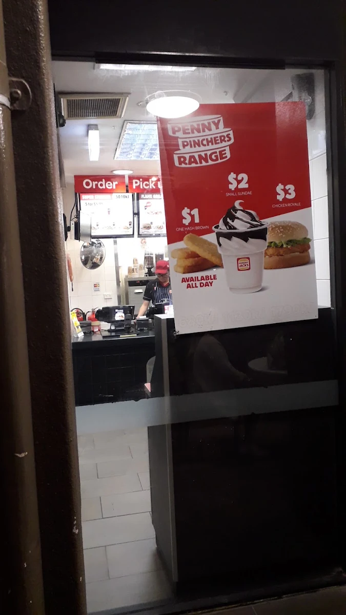 Menu, Hungry Jack's Burgers Mount Lawley