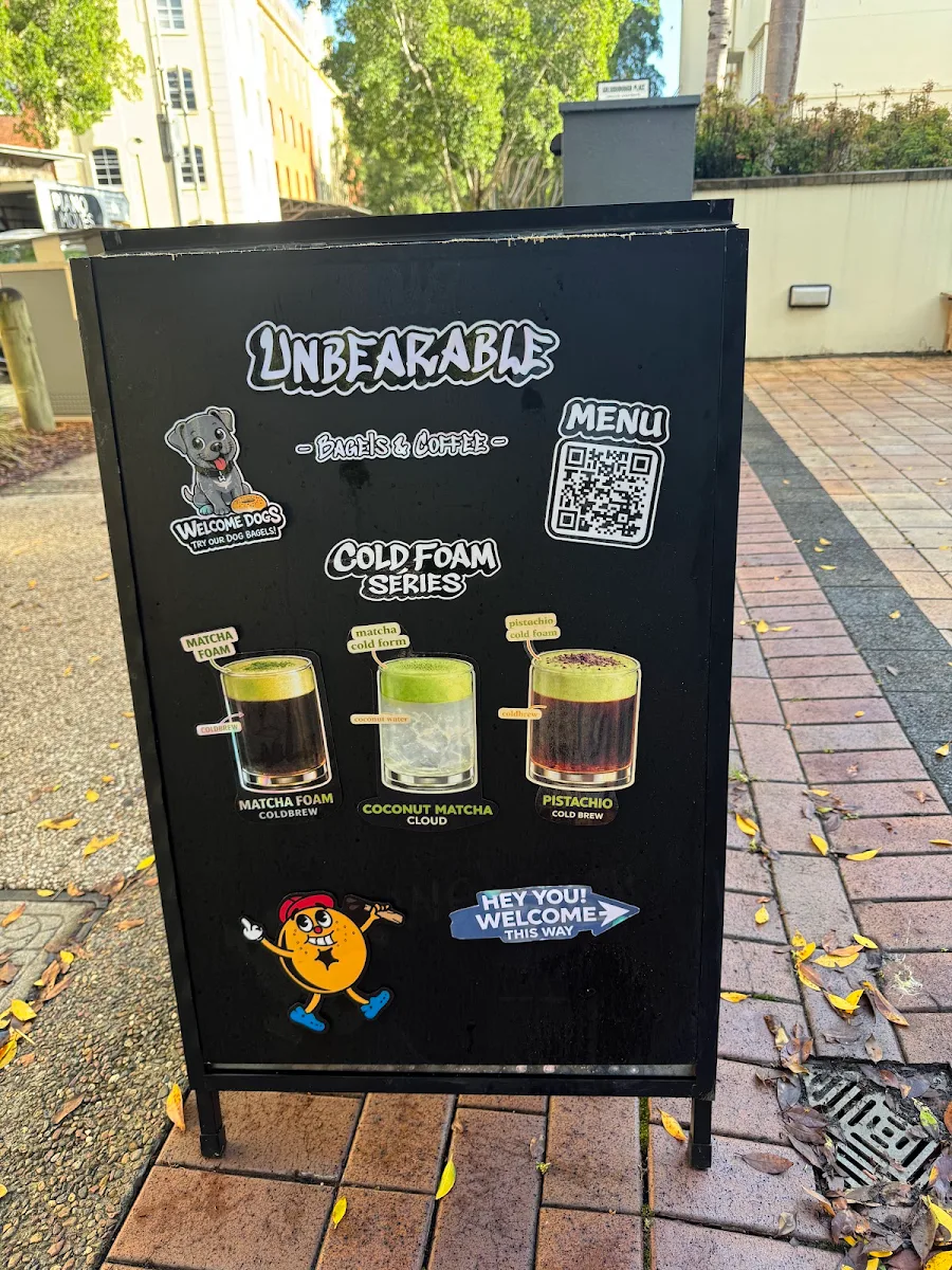 Menu, UNBEARABLE BAGELS