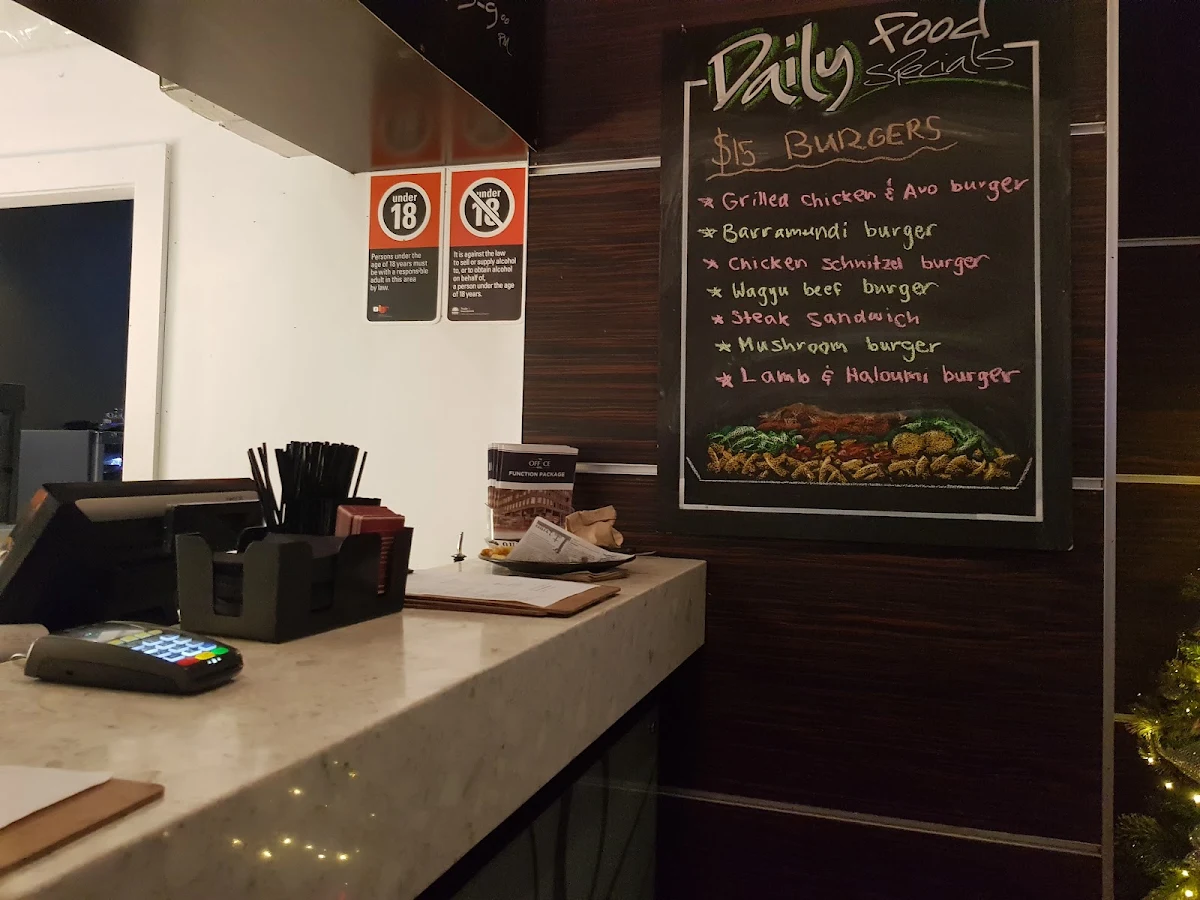 Menu, The Office Hotel