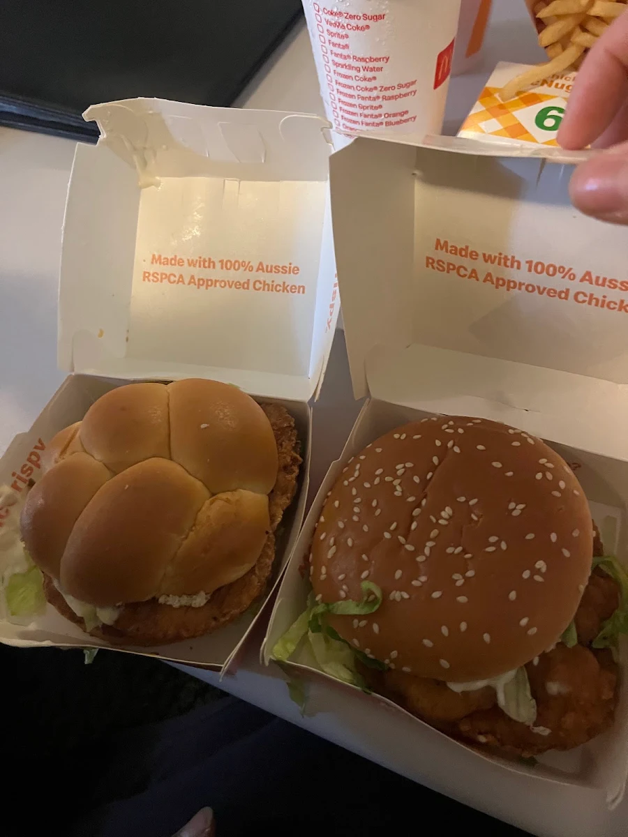 Menu, McDonald's® Virginia