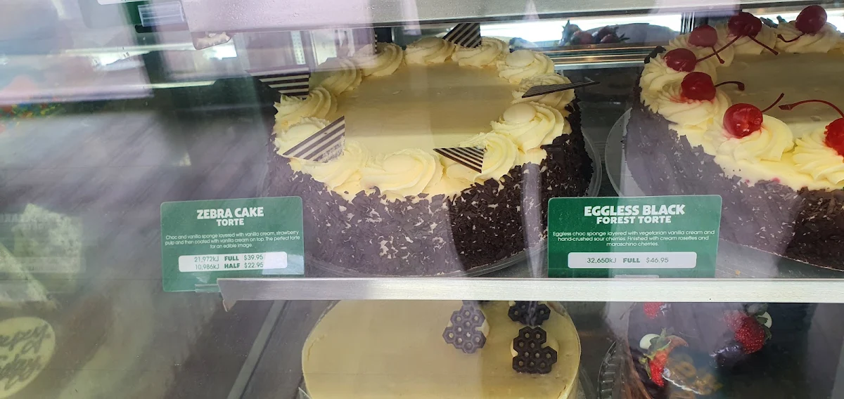 Menu, The Cheesecake Shop Reynella