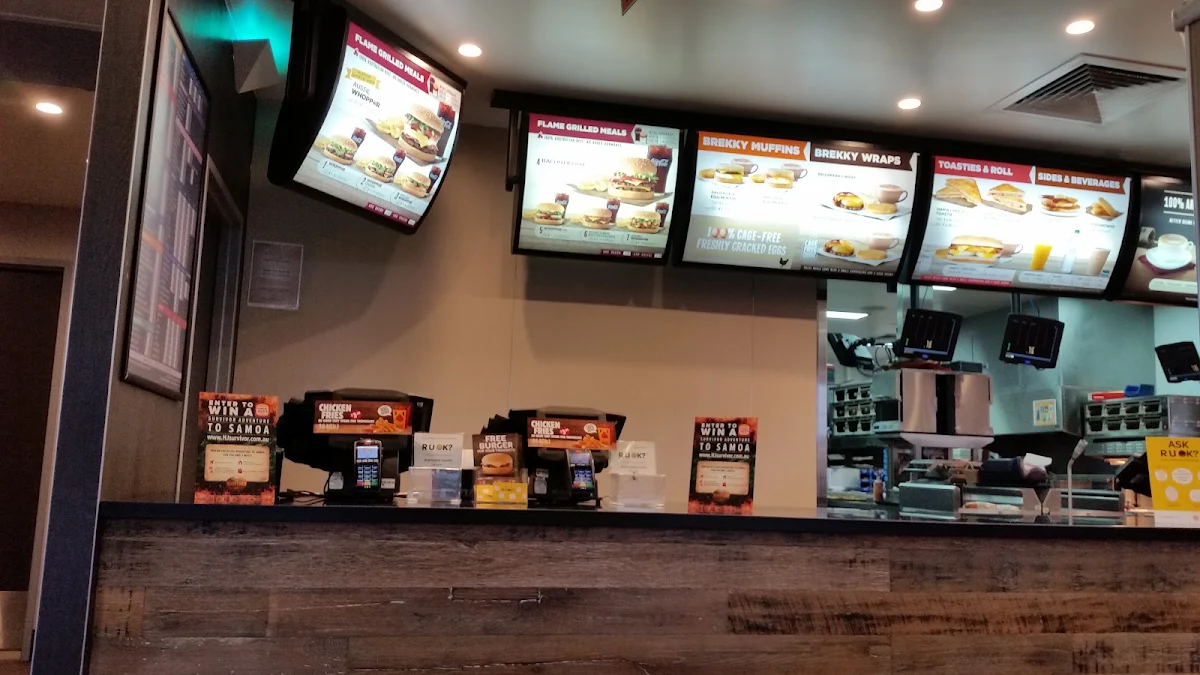 Menu, Hungry Jack's Burgers Mango Hill