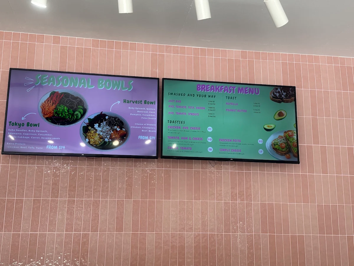 Menu, OG Bowls