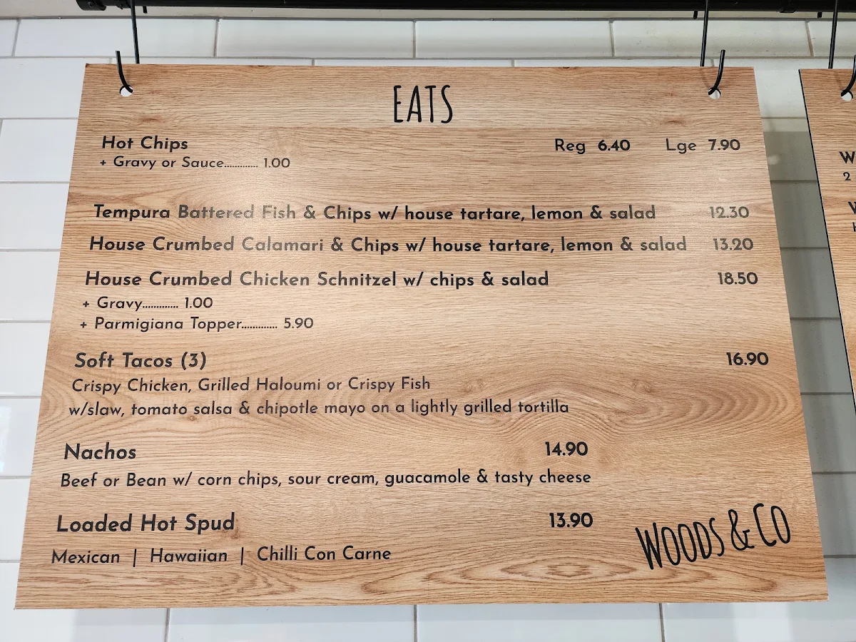 Menu, Woods & Co