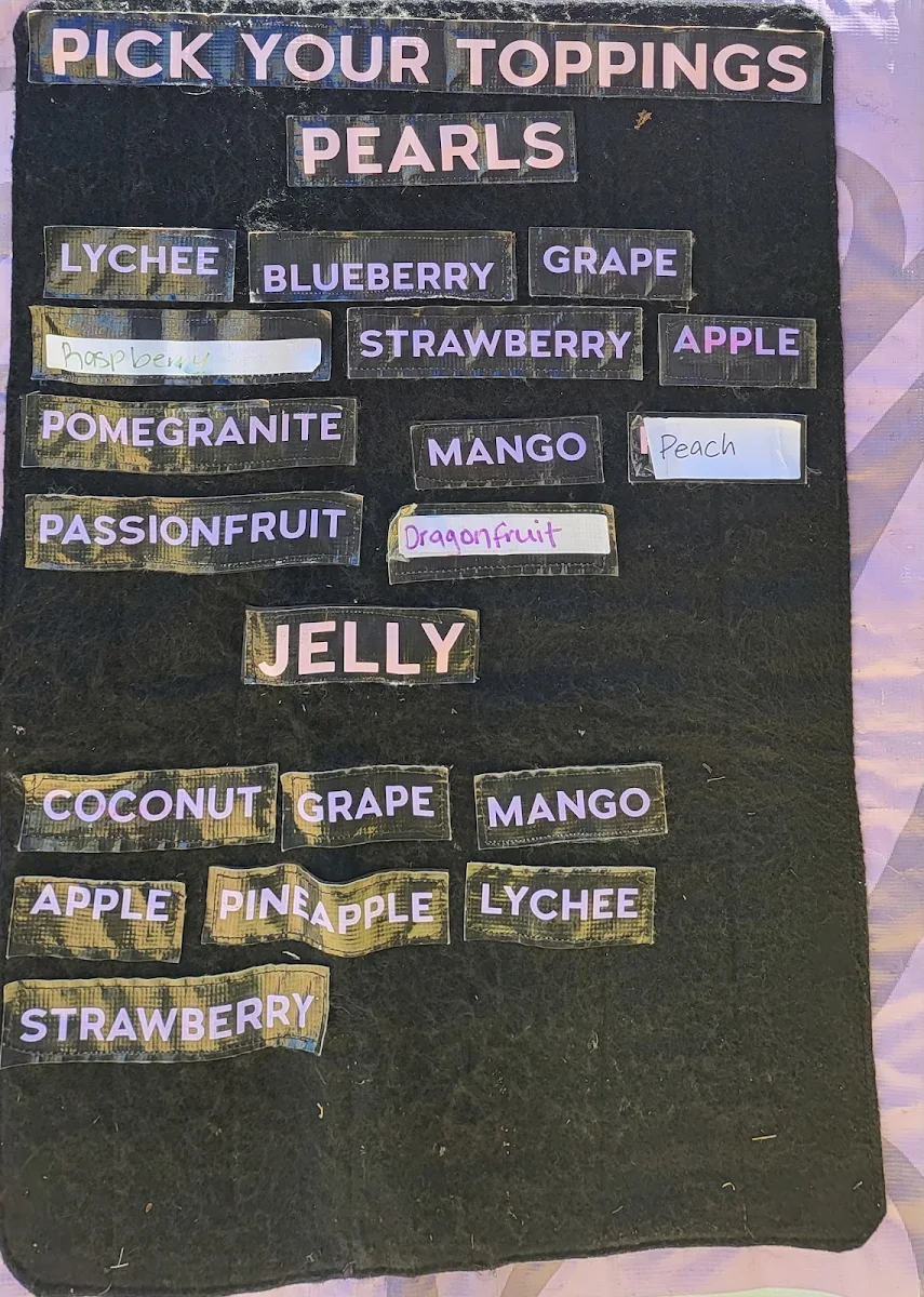 Menu, Flossy Boba