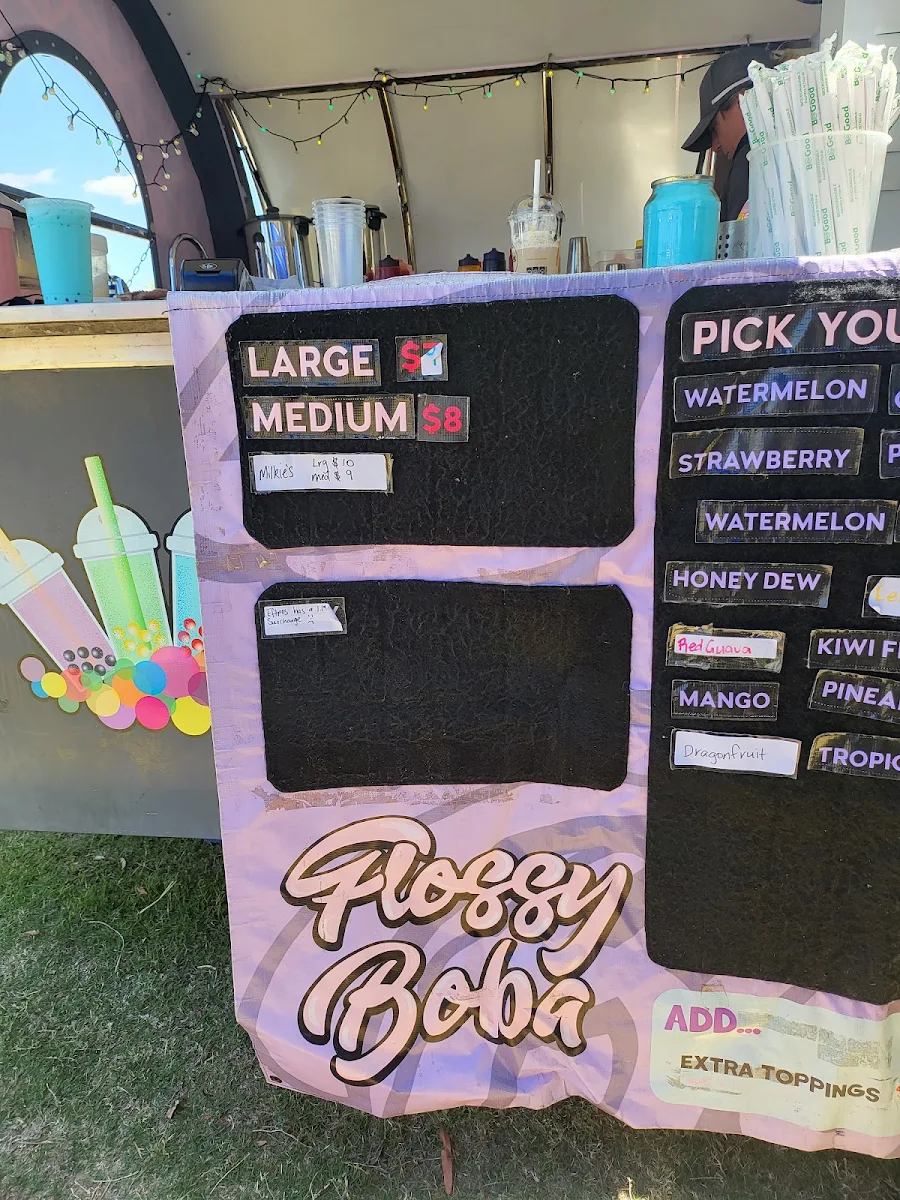 Menu, Flossy Boba
