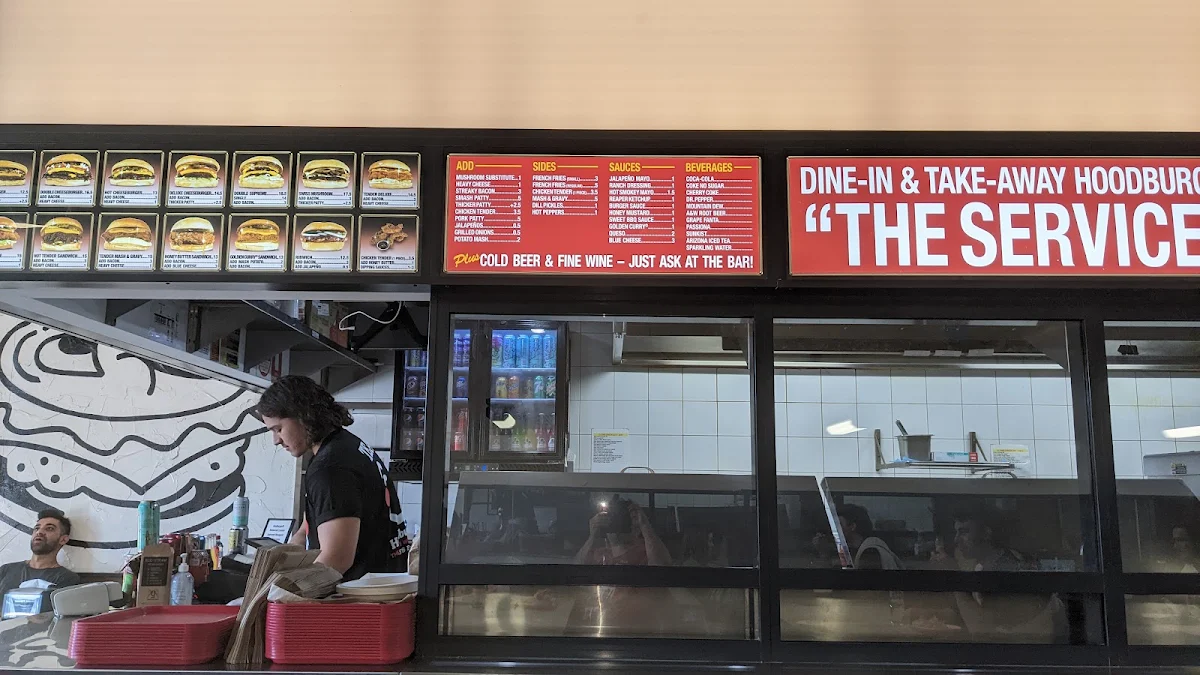 Menu, Hoodburger Inglewood