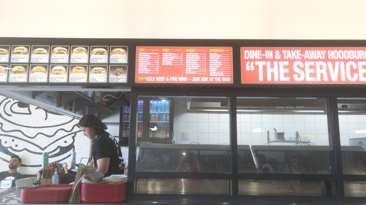 Menu, Hoodburger Inglewood