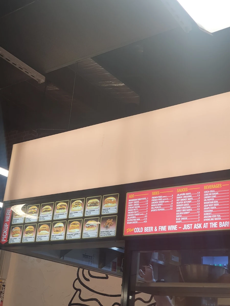 Menu, Hoodburger Inglewood