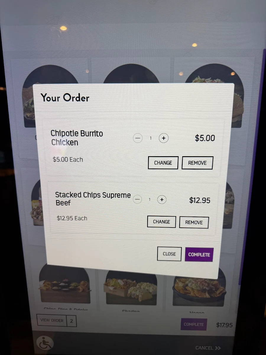 Menu, Taco Bell Haymarket