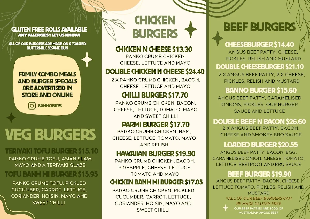 Menu photo 1
