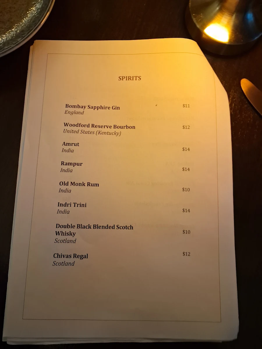 Menu, Loha