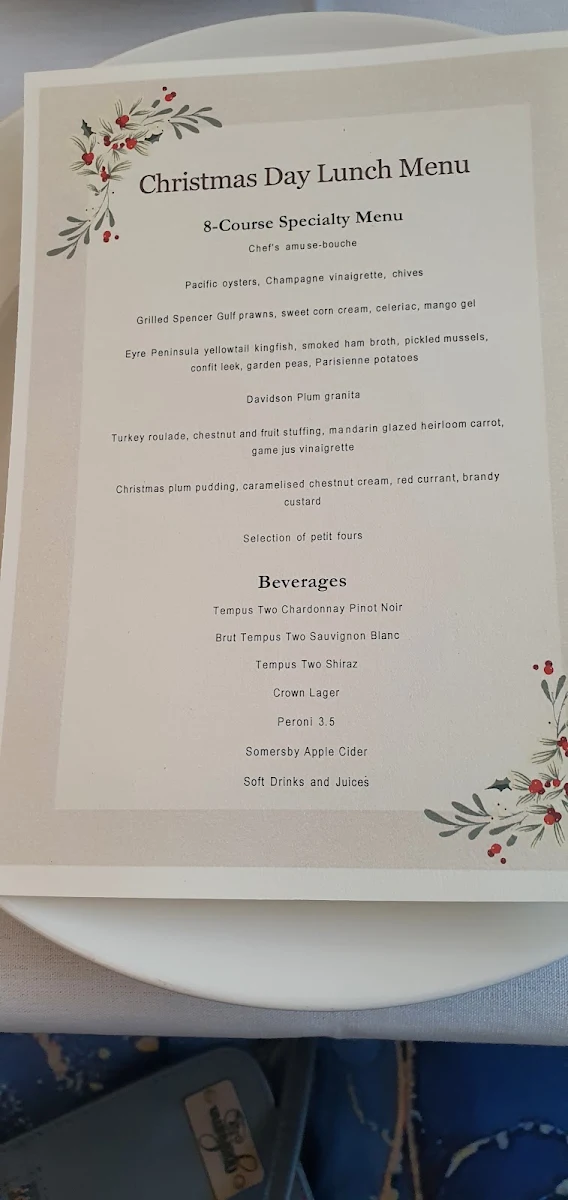 Menu, Little Collins St Kitchen Restaurant & Bar