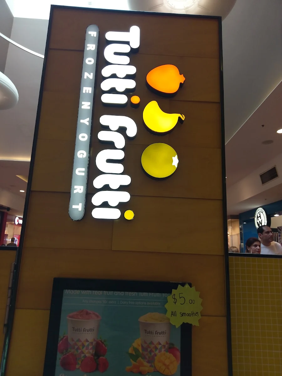 Menu, Tutti Frutti