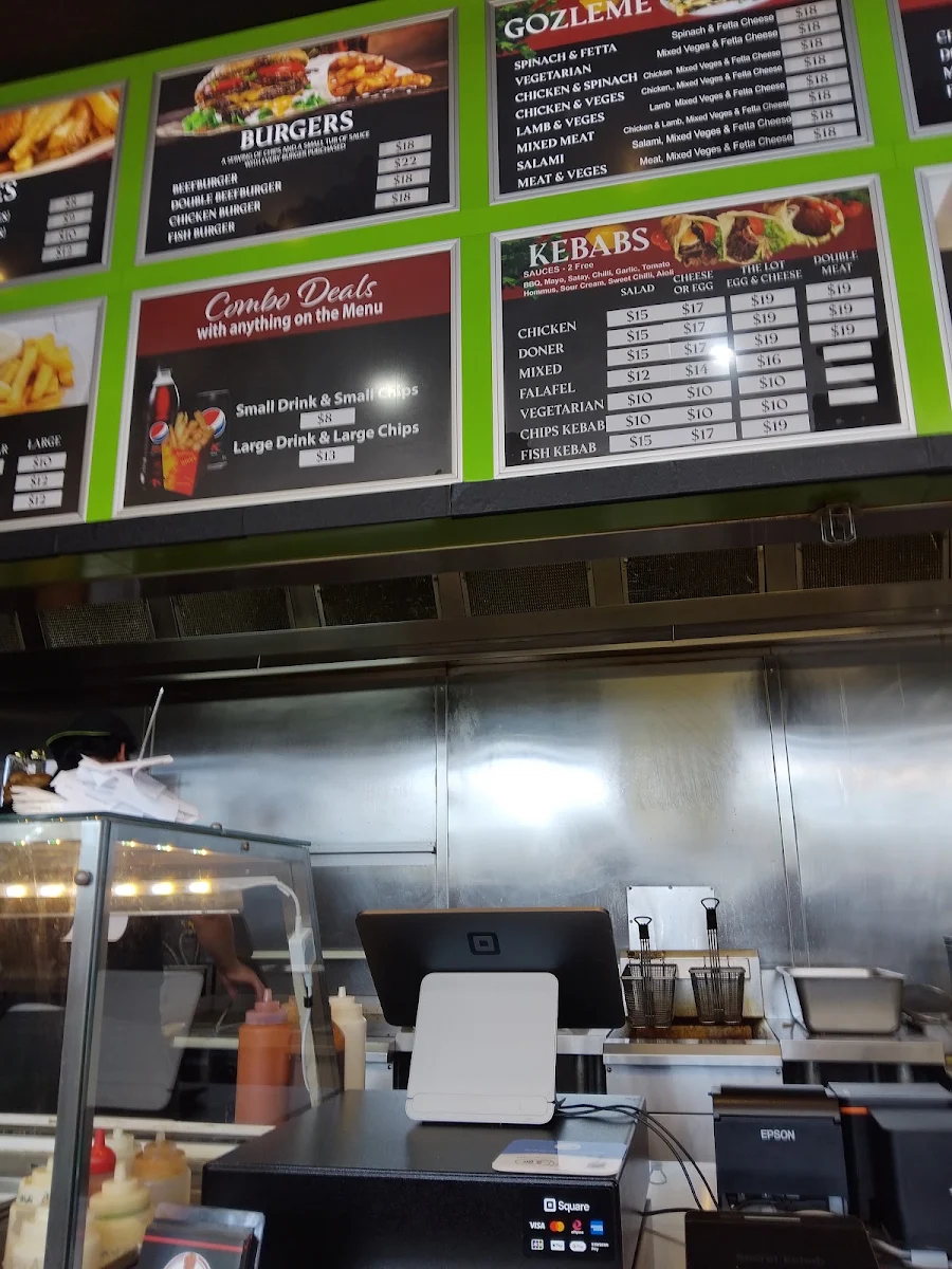 Menu, Secret Kebab