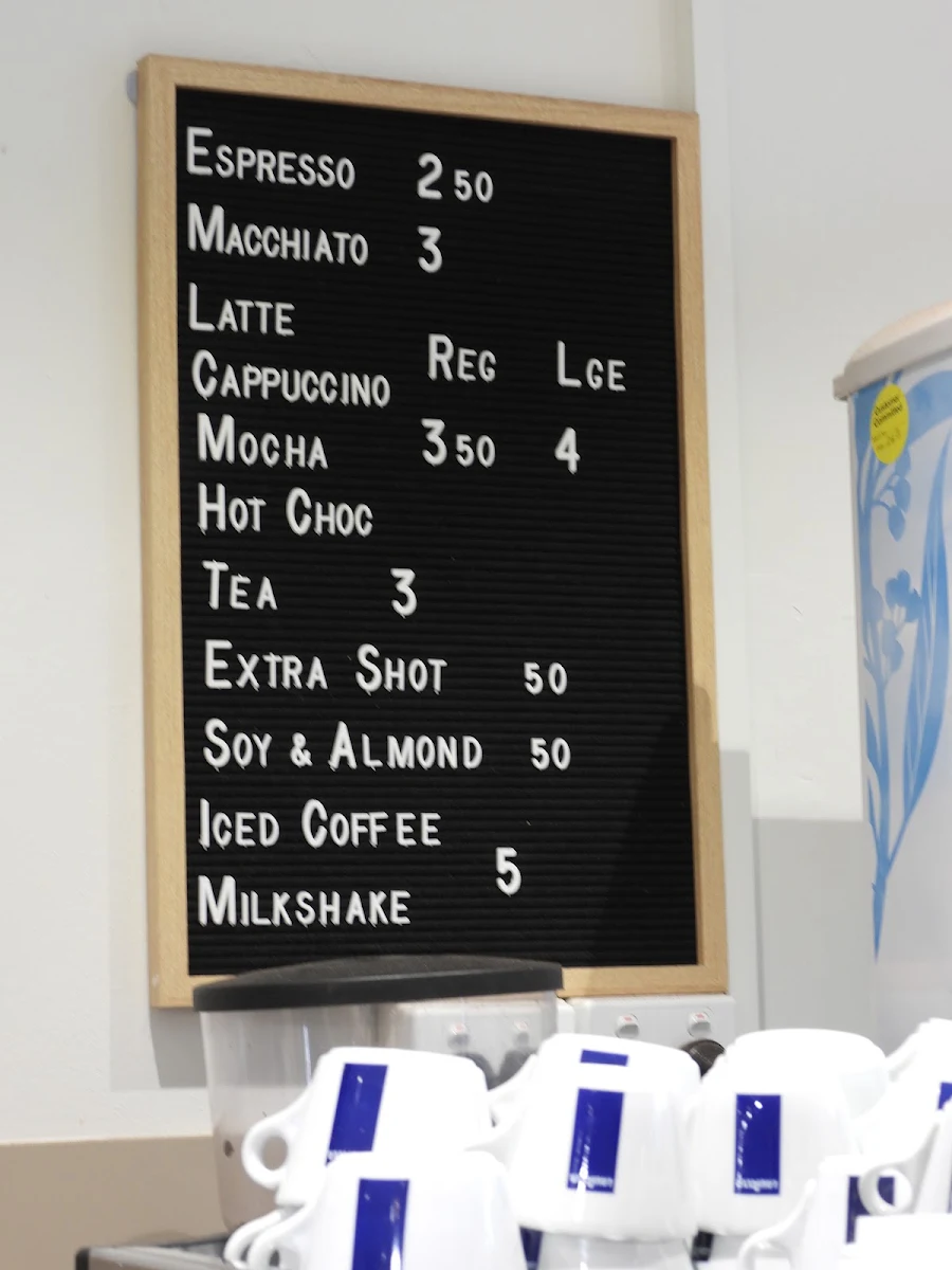 Menu, Pasticceria Padova