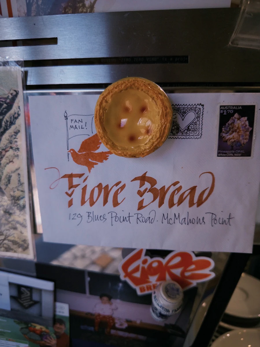 Menu, Fiore Bread
