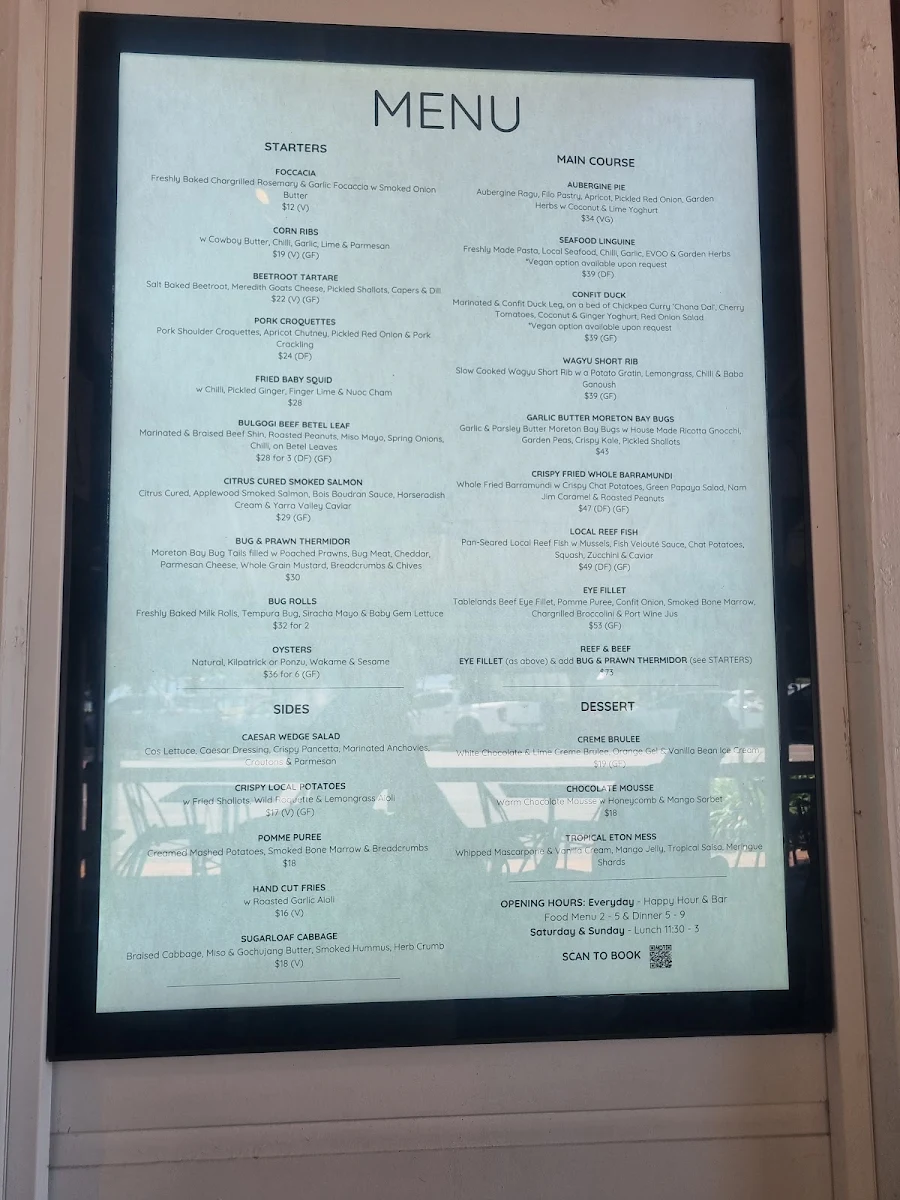 Menu, Lichi Restaurant & Cocktail Bar