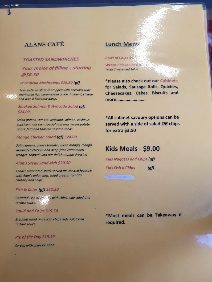 Menu, Brimful Of Asha