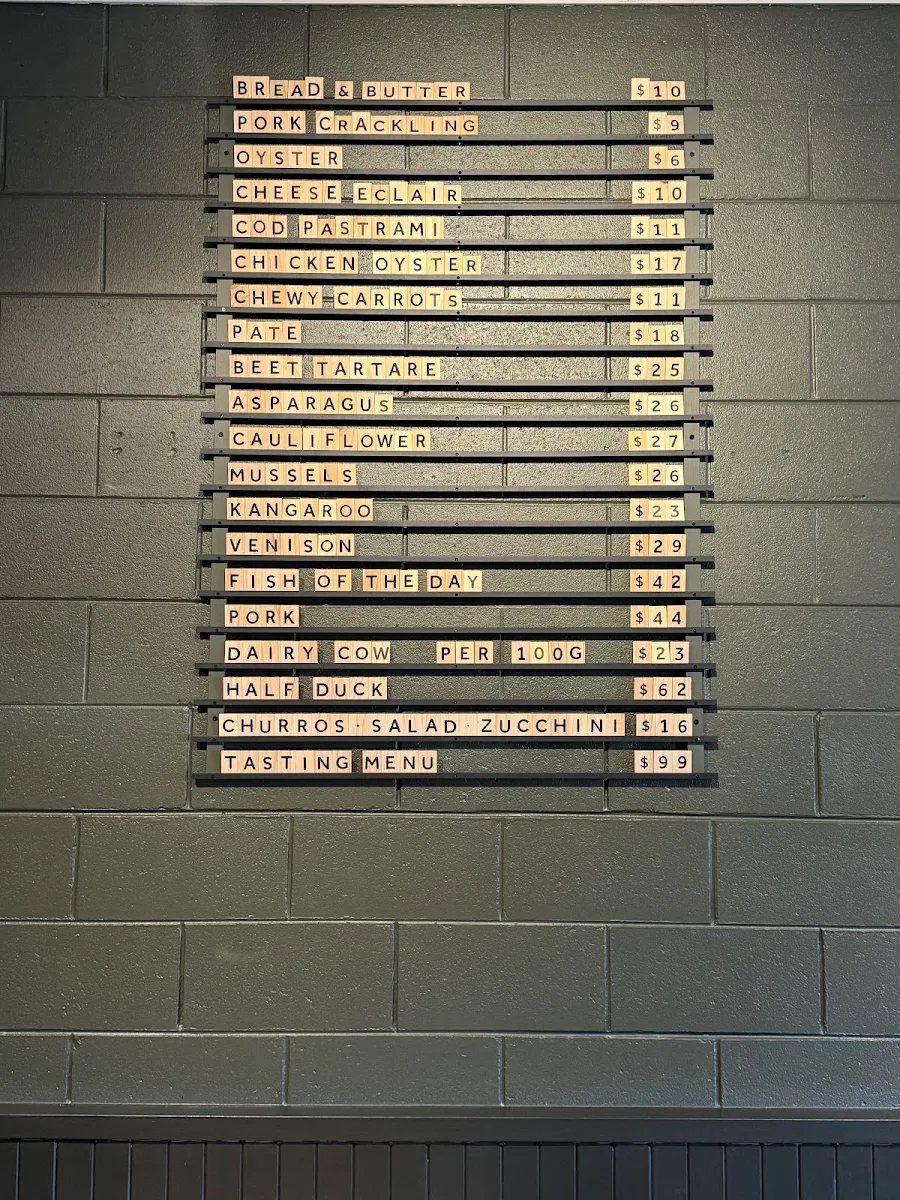 Menu, Samesyn