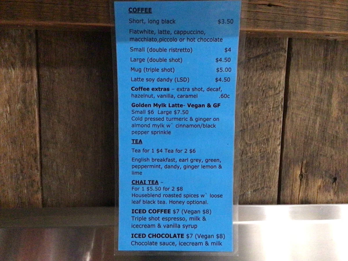 Menu, The Garden Plate