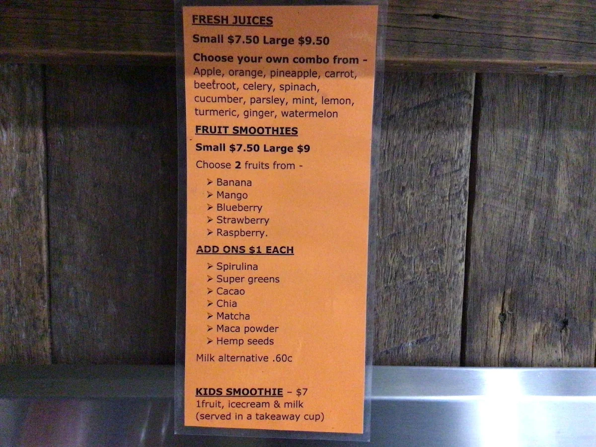 Menu, The Garden Plate