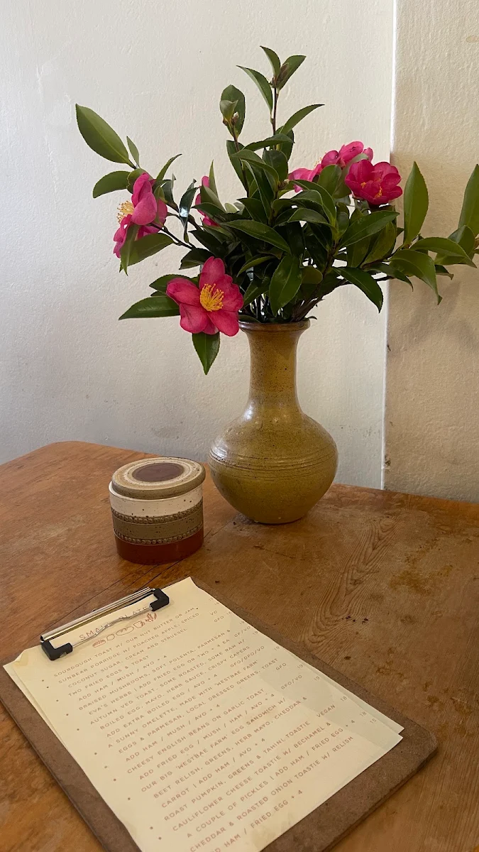 Menu, Sunbear Coffee