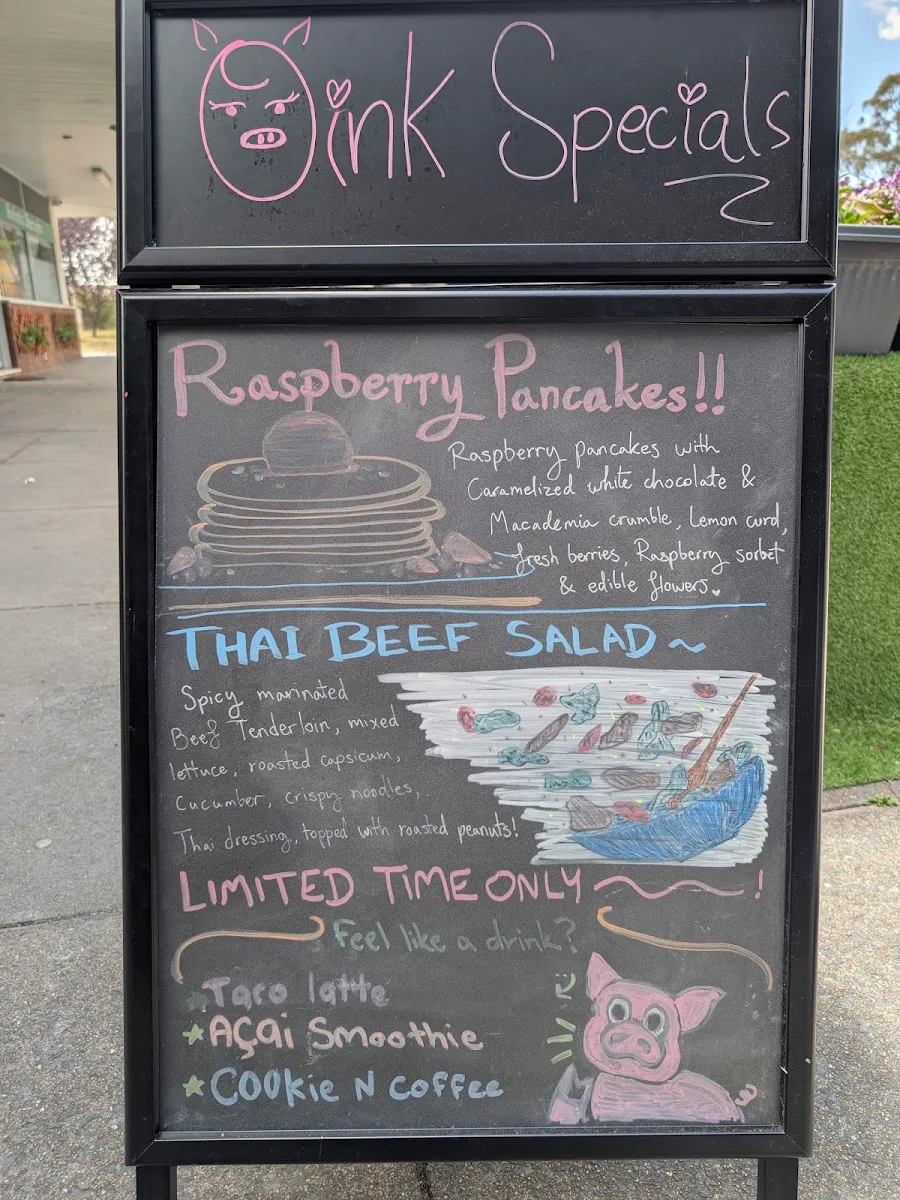 Menu, Little Oink