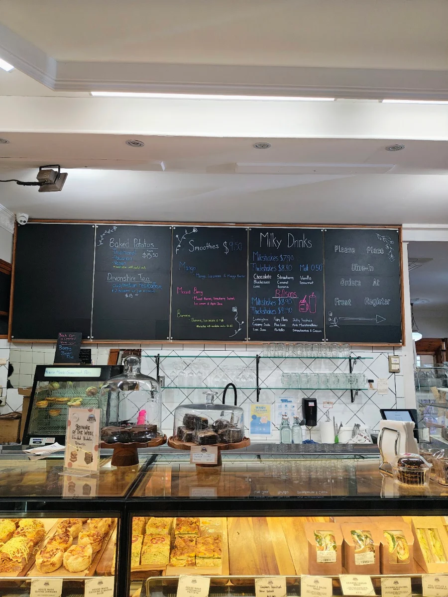 Menu, Gippsland Food & Wine