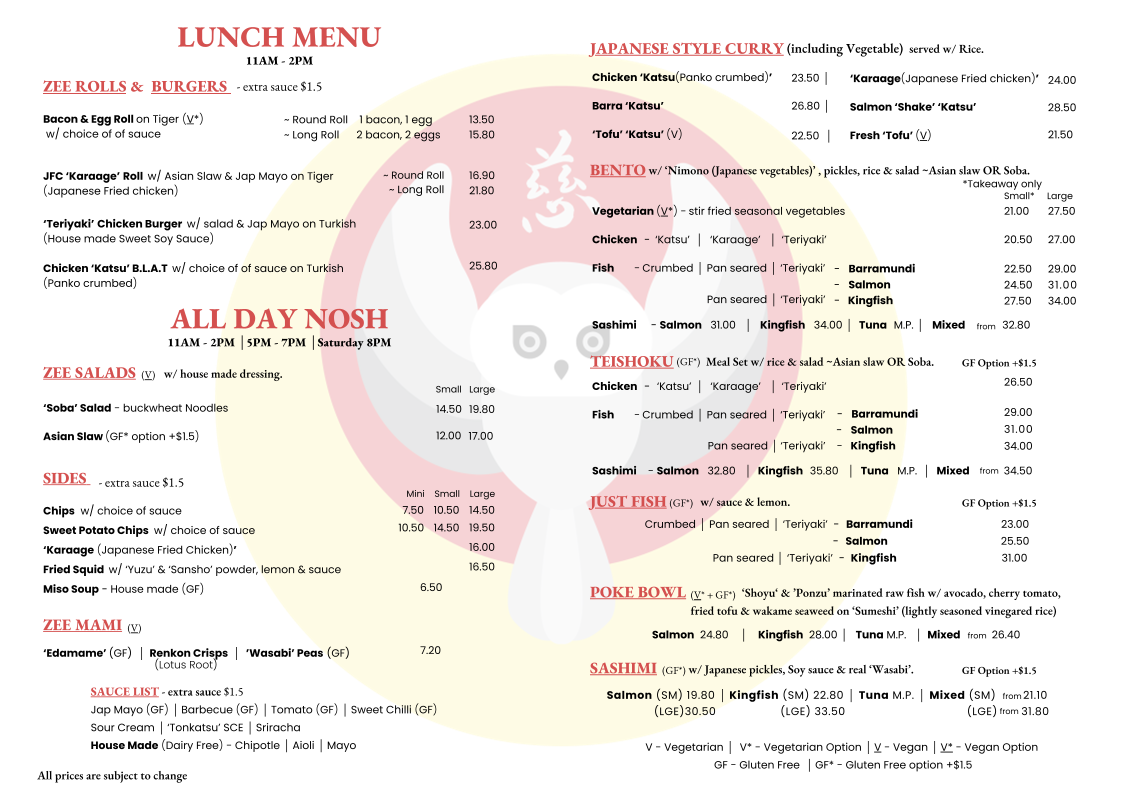 Menu photo 1