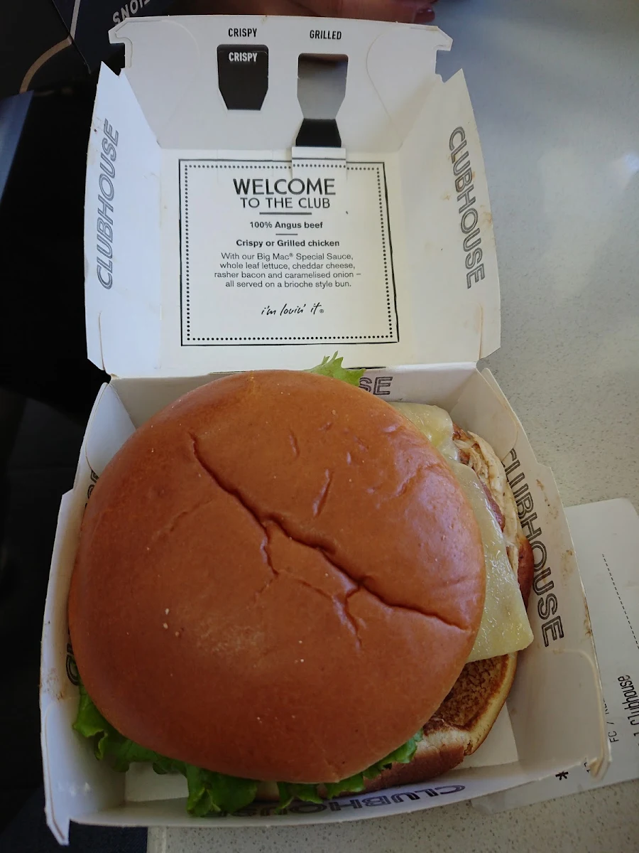 Menu, McDonald's Victoria Park