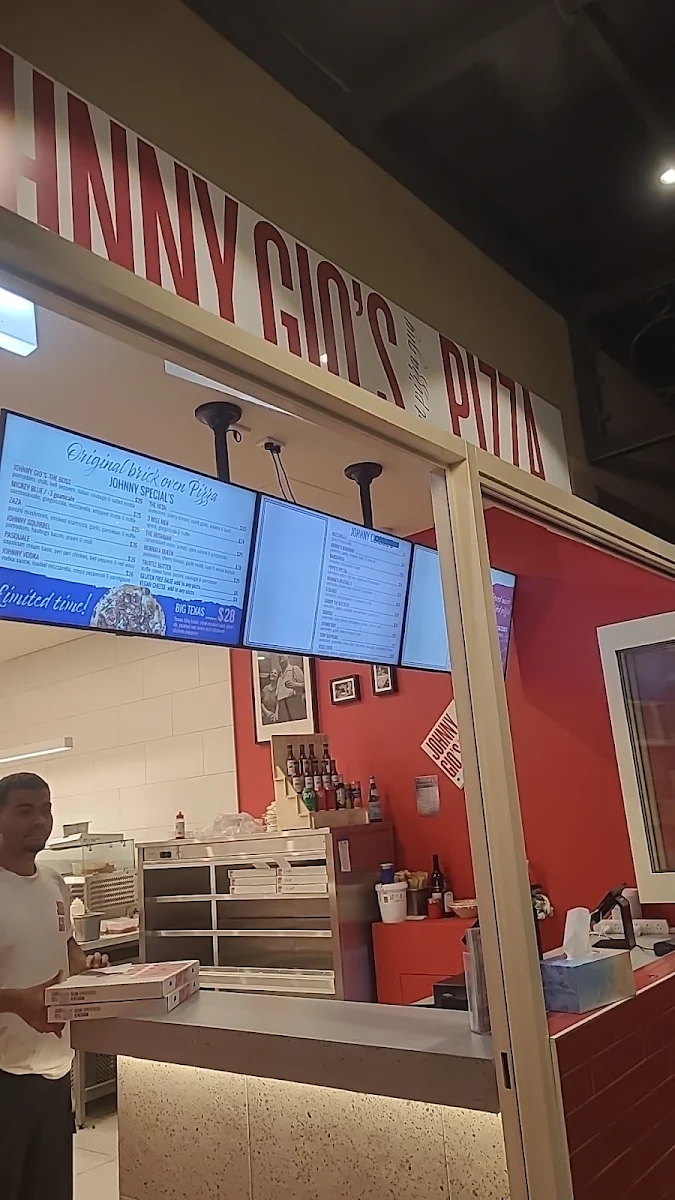 Menu, Johnny Gio's Pizza Neutral Bay