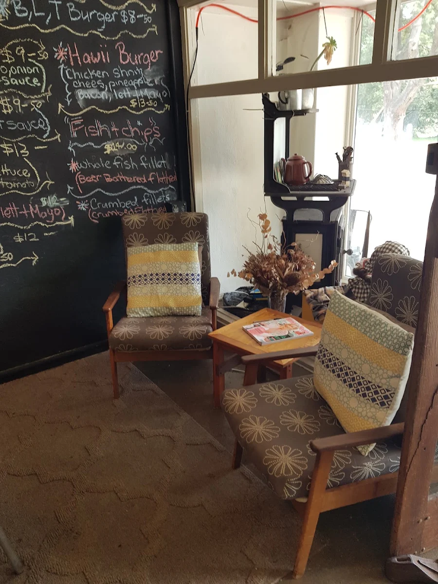 Menu, Candelo General Store Cafe
