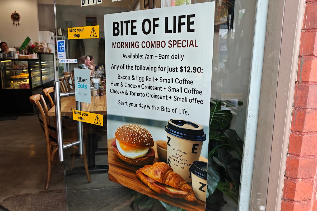 Menu, Bite of Life