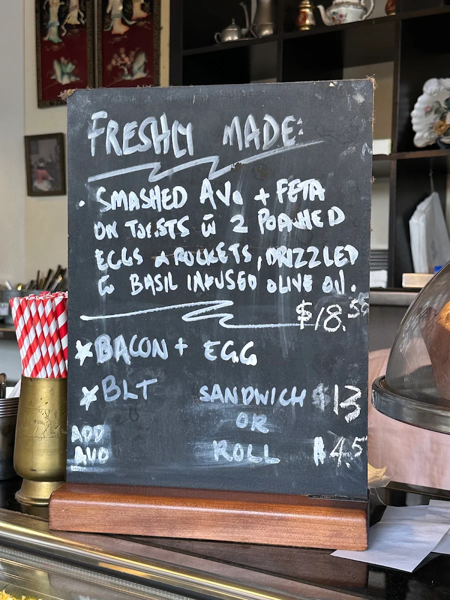 Menu, Torino Express