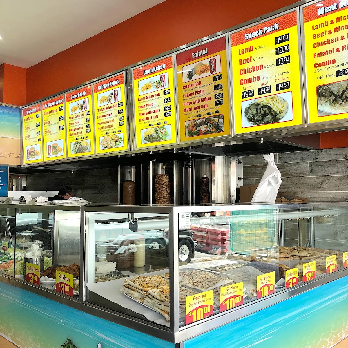 Menu, Erciyes -2 Turkish Pizza