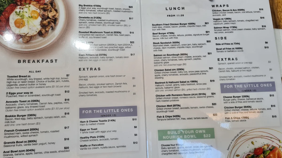 Menu, The Coffee Emporium Liverpool