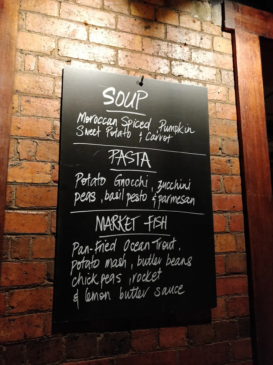Menu, The Royal Oak Hotel