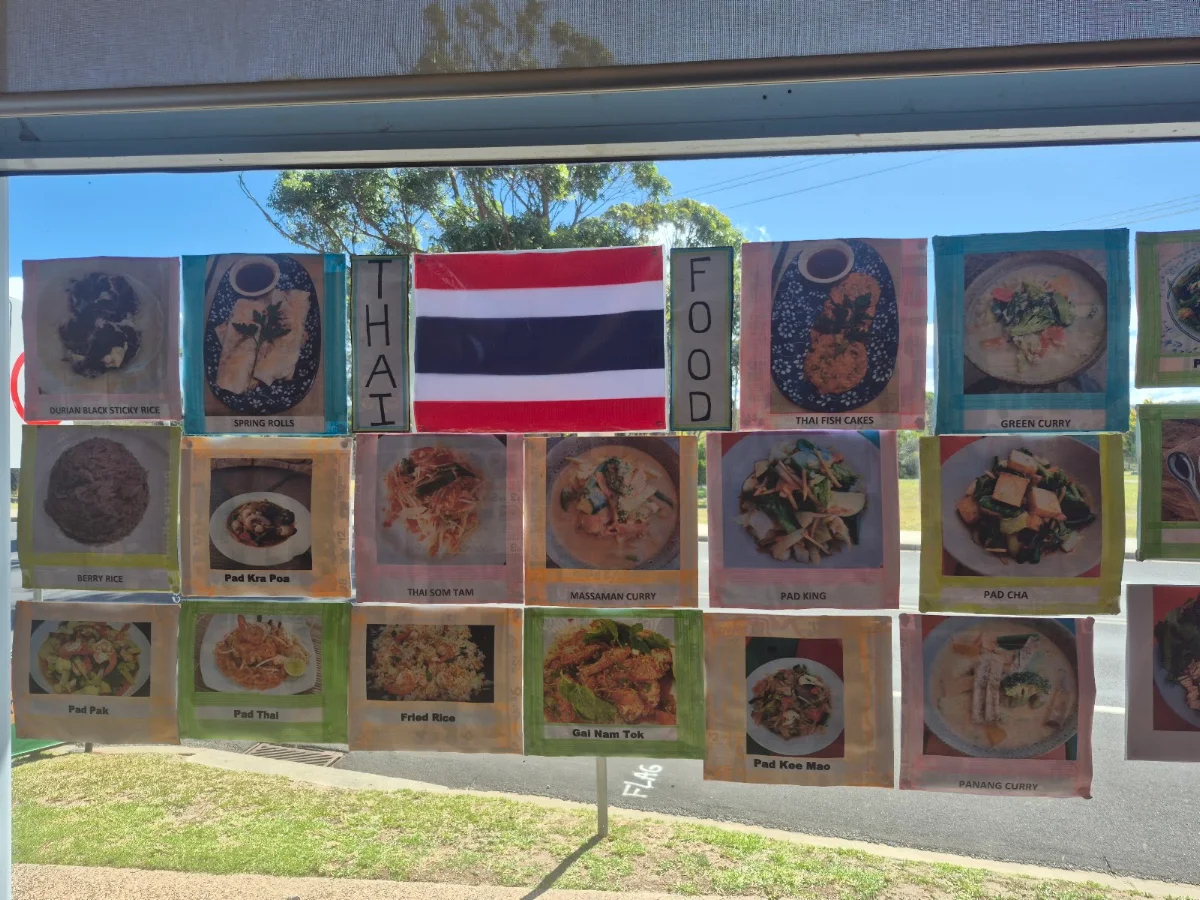 Menu, The River Rock Cafe & THAI / MEX FOOD and LIVE MUSIC, Bermagui, NSW, Australia