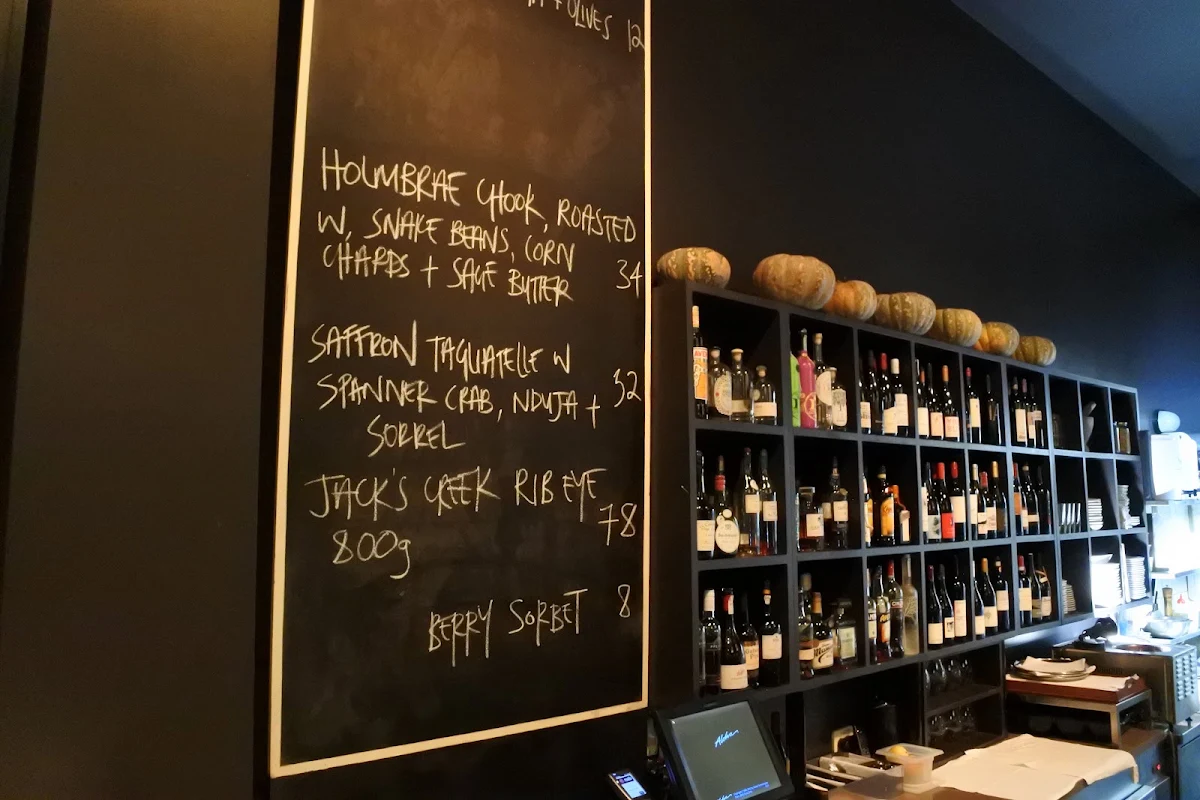 Menu, Glebe Point Diner