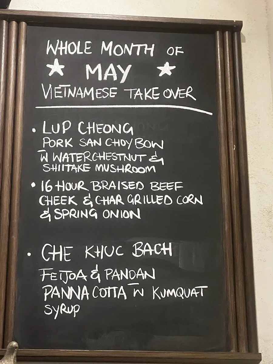 Menu, Glebe Point Diner