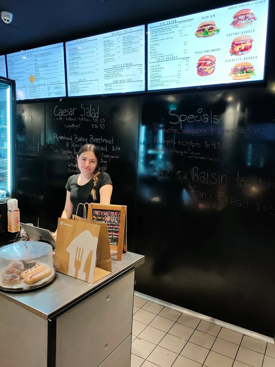 Menu, Kings Park Cafe