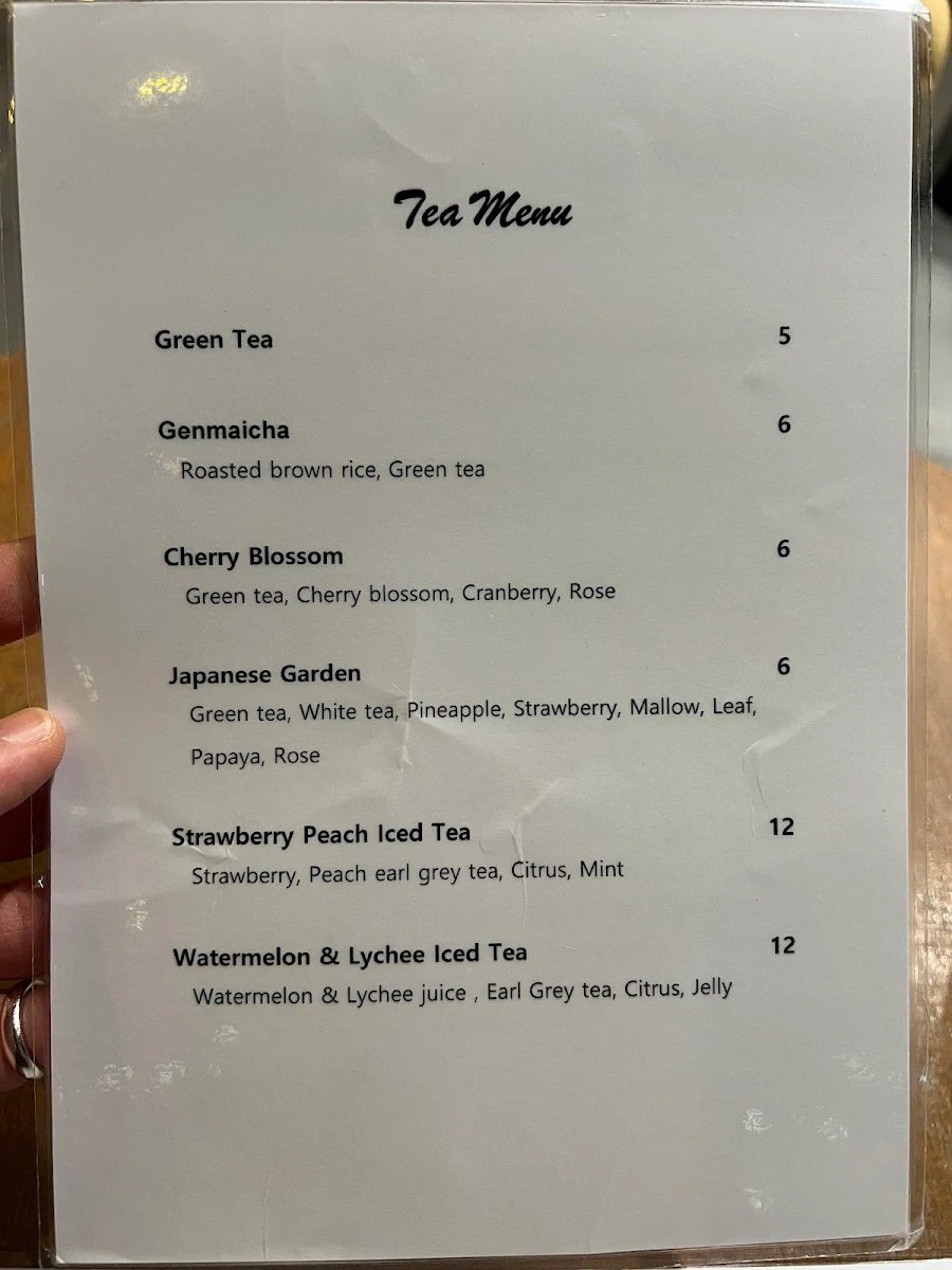 Menu, KURO BEKO